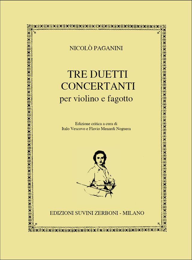 Tre Duetti Concertanti Per Violino E Fagotto